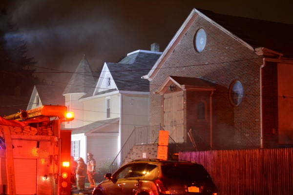 09-04-15  Response - Endicott Church Fire